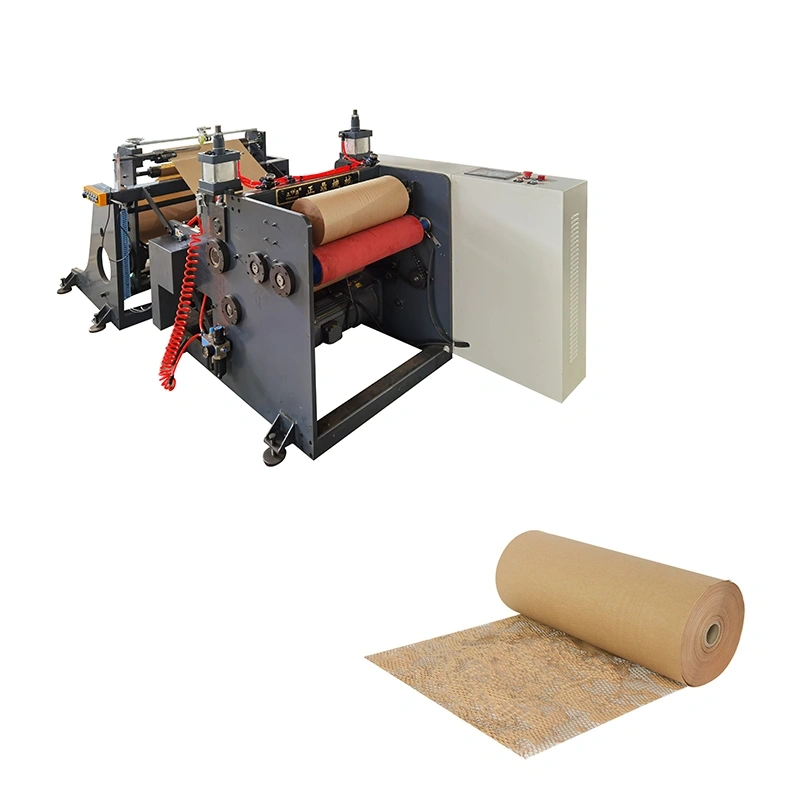 High Speed ​​Honeycomb Kraft Paper Rewinding Making Machine